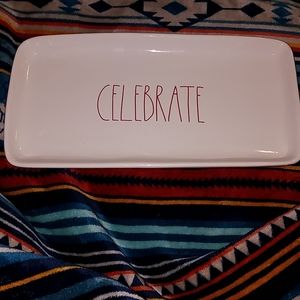 Rae dunn celebrate plate